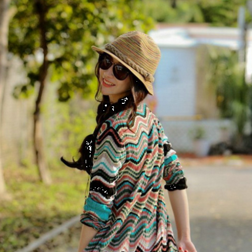 Colorful Fashion Straw Sun Hats